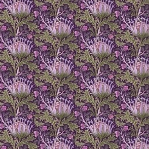 William Morris artischocke puple lilac green