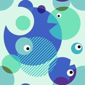 Cute Monster Dots