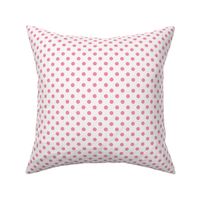 Barbiecore Pink Polka Dots, Small Scale 