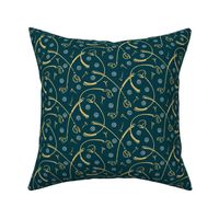 Golf - Drive ‘n Pitch | Deep Teal Green + Gold | Small