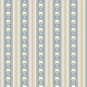 Tulip Stripes Blue - Small