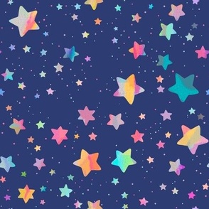 Rainbow stars