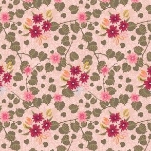 Floral Trelis_pink green_SMALL_3x4