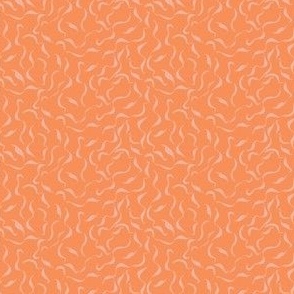 Ribbons_orange on orange_SMALL_3x1.5