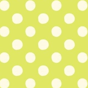 Chartreuse Dots