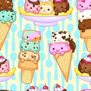 Supurrrr Scoops Kitty Ice Cream