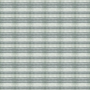 Fern Forest Stripes-teal on green texture (small scale)