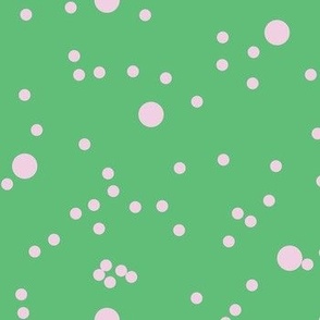 Flights of Dots  green