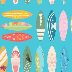 Let's go Surfing Now... | SurfBoards in Fun Colours | Large Scale
