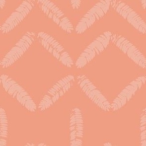 Geometric with leaves_on peachy more_LARGE_9x6_(wallpaper_12x8)