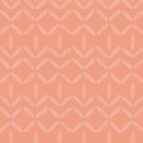 Geometric with leaves_on peachy more_SMALL_3x2