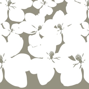 Magnolia Little Gem - Sage - 2 Yard Panel