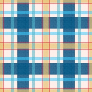 Moonlight  Plaid - large - 9”