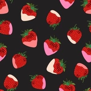 Strawberries for Santa_Christmas fruit