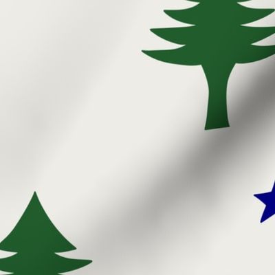 Maine original flag LARGE