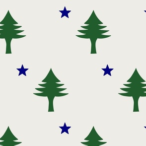 Maine original flag LARGE