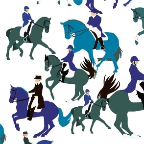 Dressage_In_Blue_And_Green
