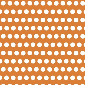 Summer Polka Dots ochre