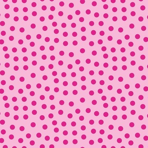 Pink polka dots 