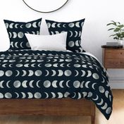 crescent moon, celestial, witchcraft, magic, dark, moon phases, full moon