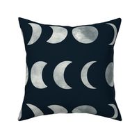 crescent moon, celestial, witchcraft, magic, dark, moon phases, full moon