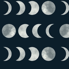 crescent moon, celestial, witchcraft, magic, dark, moon phases, full moon