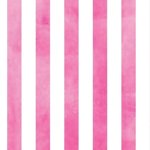 textured watercolor stripes, large scale wallpaper pink stripe