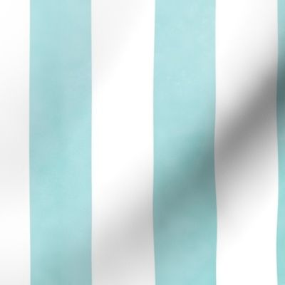 textured watercolor stripes, large scale wallpaper turquoise  stripe