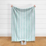 textured watercolor stripes, large scale wallpaper turquoise  stripe