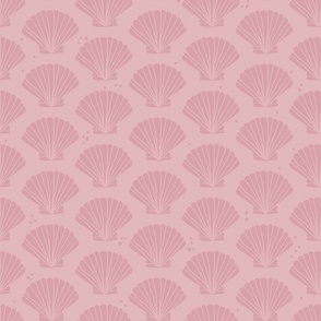 seashell in blush pink large