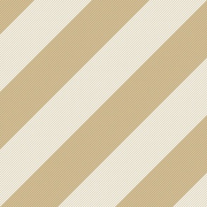 Bold, textured diagonal stripe neutral off-white beige