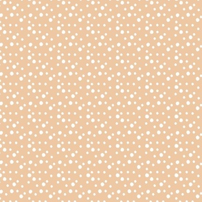 bubble spot in apricot yellow small