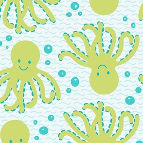 Happy Octopus  - (medium scale)