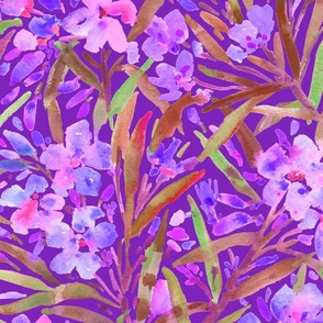 Jumbo Oleander lavender purple tones