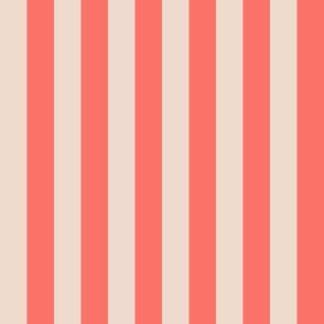 geometric blender noble vertical stripes red pink coral 