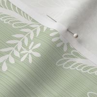 Kittery Point Green and Cream2 Emma Stripe Silhouette copy