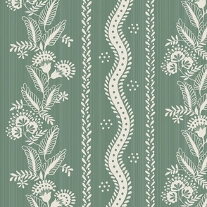 Webster Green and Cream1 Emma Stripe Silhouette copy 2