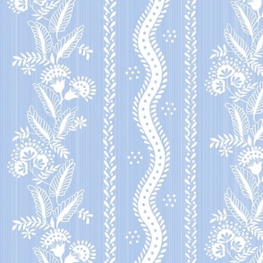 Blue Bird Emma Stripe Silhouette