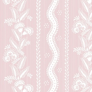 Blush Emma Stripe Silhouette