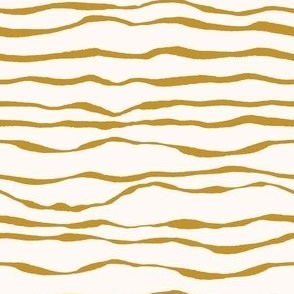 minimal ocean waves gold beige