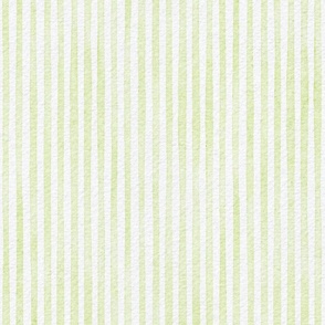 watercolor green stripe - honeydew color - botanical green stripe wallpaper