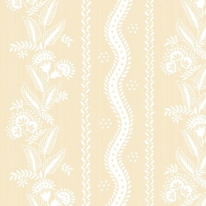Hepplewhite Ivory and White Emma Stripe Silhouette copy 2