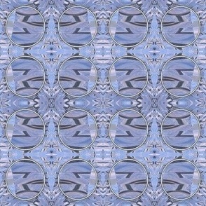 collage tribal geo - sky blue
