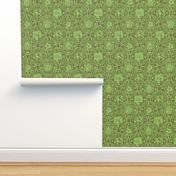 Japanese four seasons green tea papers textures