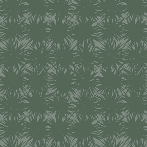 Spiky Sea Urchin - Pine Green (Medium Scale)