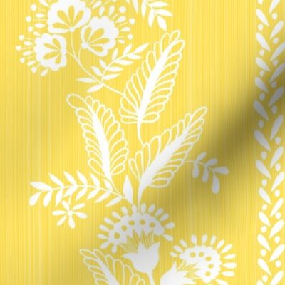 Bold Yellow Emma Stripe Silhouette copy