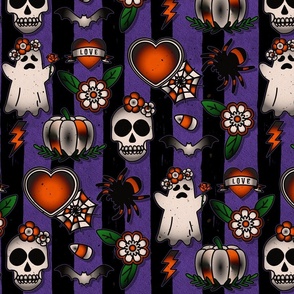 HALLOWEEN FLASH TATS-HALLOWEEN PALETTE 1