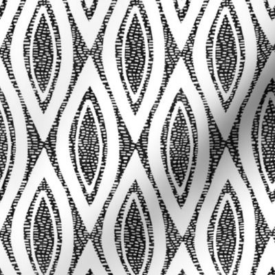 medium - eyes on you - black and white - pattern on pay