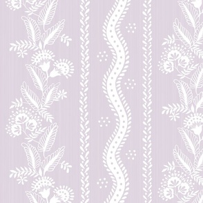 Lavender white Emma Stripe Silhouette copy