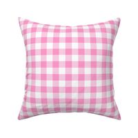 Medium Scale Barbie Pink Gingham Checker